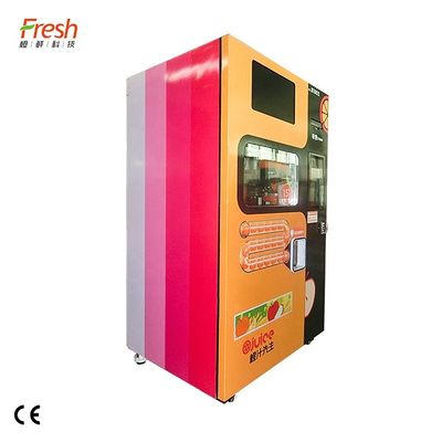सेब संतरे का रस वेंडिंग मशीन 400W धातु जस्ता मिश्र धातु अनुकूलित