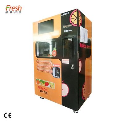 सेब संतरे का रस वेंडिंग मशीन 400W धातु जस्ता मिश्र धातु अनुकूलित