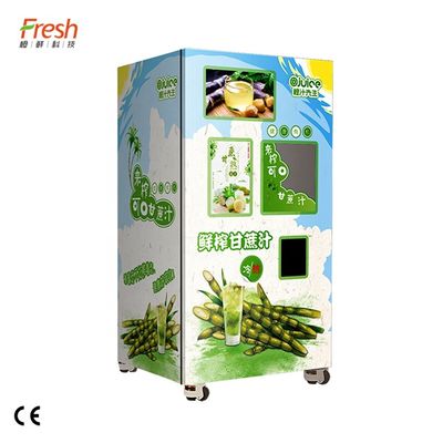 सुपरमार्केट स्वचालित गन्ना रस मशीन 110V - 240V 50Hz - 60Hz