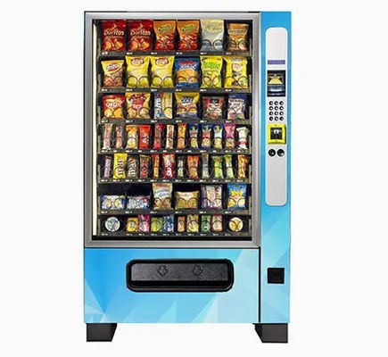 फलों के रस नाश्ते के लिए कॉम्बो अस्पताल वेंडिंग मशीन 350W अनुकूलित रंग