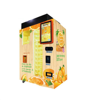 होटल ताजा रस वेंडिंग मशीन 1500W ताजा दबाया स्टेनलेस स्टील अनुकूलित